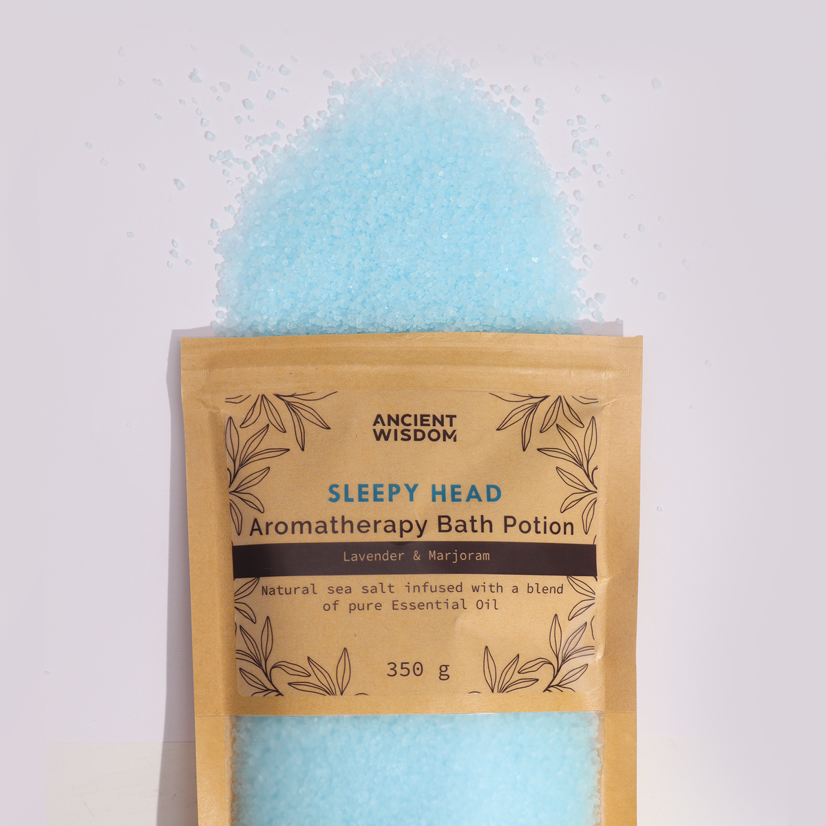 Lavender and Marjoram Bath Salts, 350g, product photo