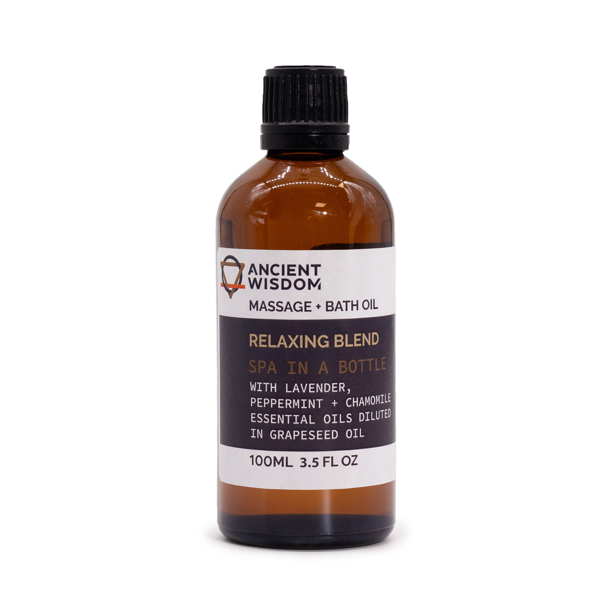 Lavender and Peppermint Massage Oil, 100ml, product photo