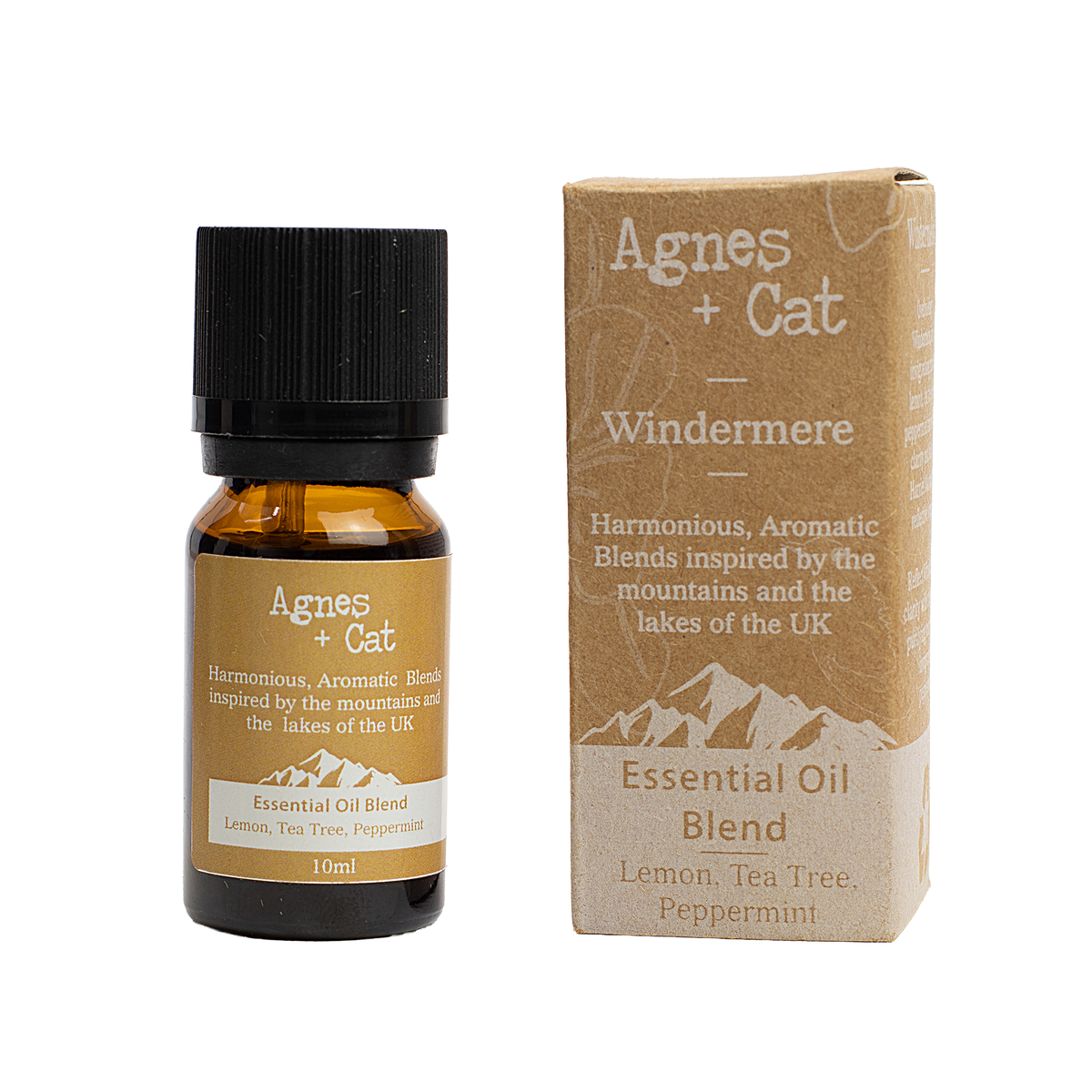 Agnes + Cat Windermere Essential Oil Blend, Lemon, Tea Tree and Peppermint, 10ml, product photo