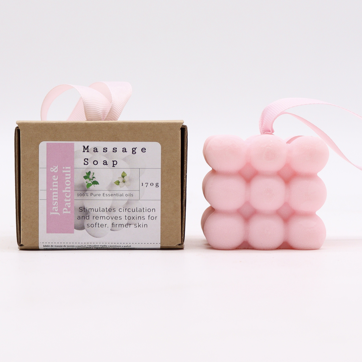 Jasmine and Patchouli Massage Soap, 170g, product photo