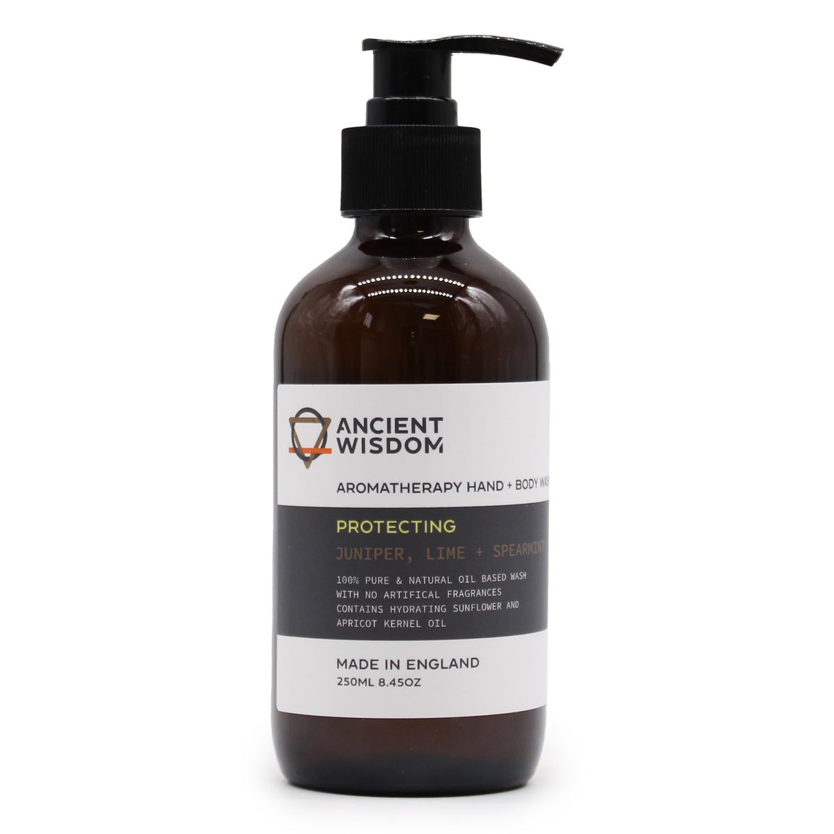 Juniper, Lime and Spearmint Hand and Body Wash, 250ml, product photo